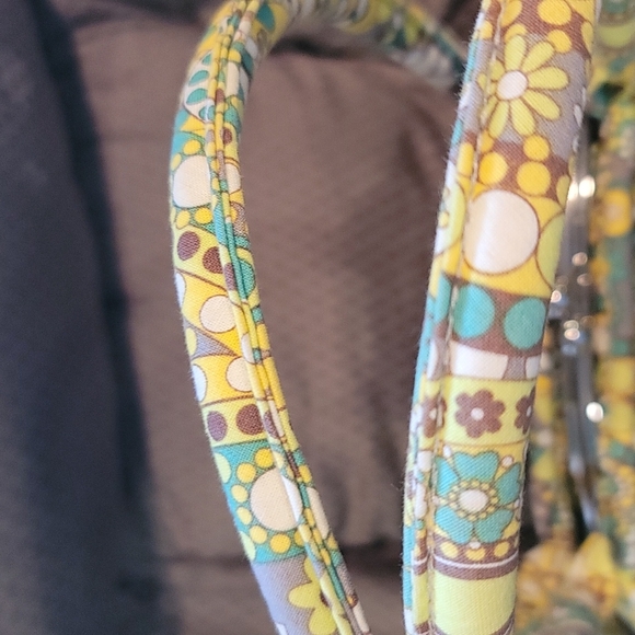 NWOT Vera Bradley Eloise Bag Lemon Parfait Pattern - Picture 4 of 5